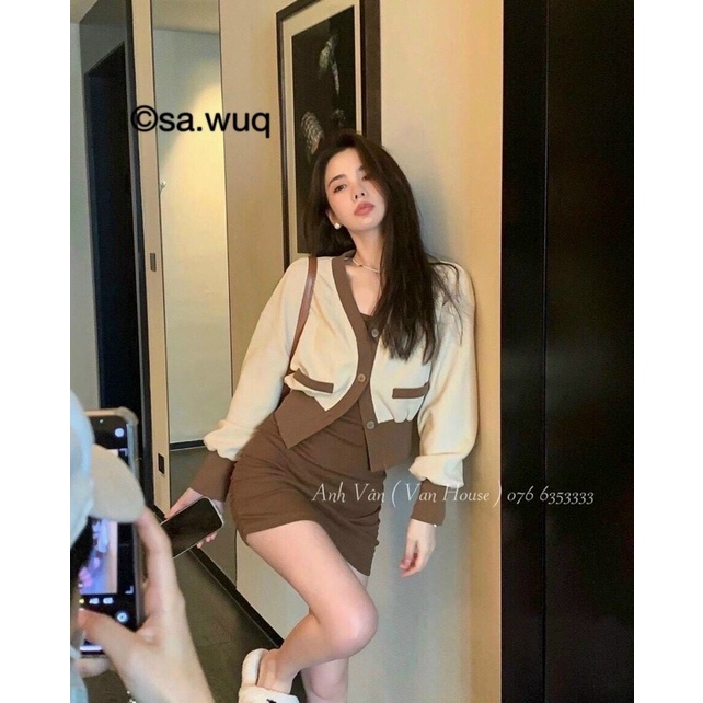 💃 ĐẦM BODY 2s BẢNG BỰ KÈM KHOÁT NGOÀI SIÊU SANG CHẢNH, ĐẦM HOA HAI DÂY DÁNG DÀI QUA GỐI 💃