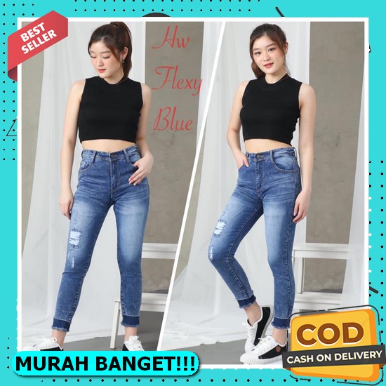 Quần Jean Dài Skinny Levis Co Giãn Màu Xanh Dương Zr77 Flexy Cho Nữ / Bạn Trai Và Bạn Gái
