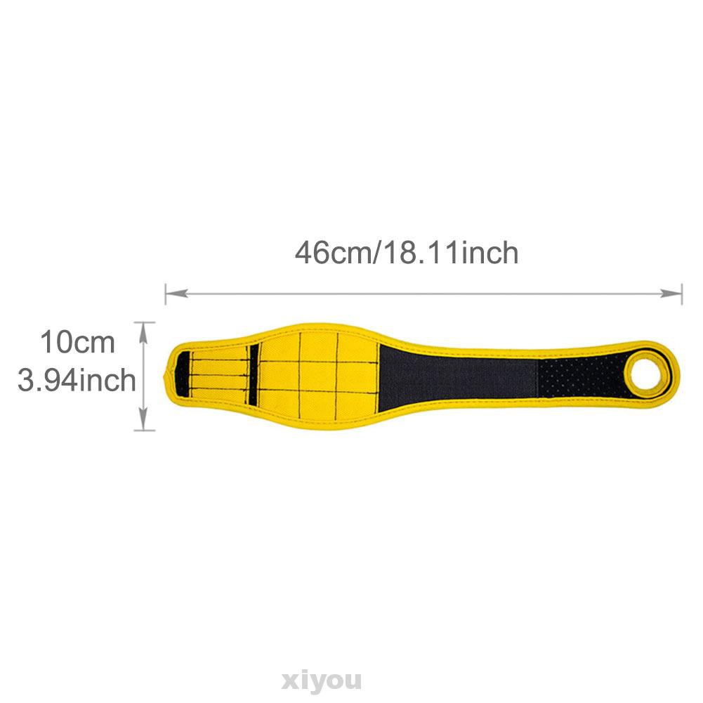 Gift Universal Oxford Cloth Portable Carpenter Handyman For Holding Screws Magnetic Wristband