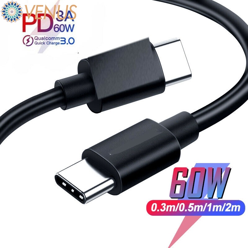 SAMSUNG Dây Cáp Sạc Nhanh 3A 60W Loại C Đầu USB Type-C PD Tiện Dụng