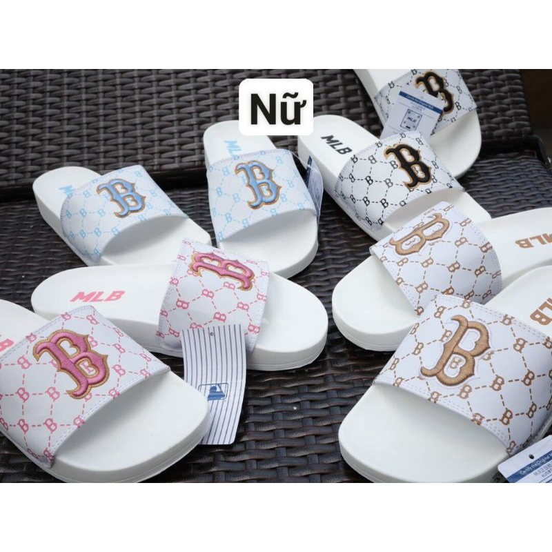 Dép MLB B Nữ Siêu nhẹ cực êm chân logo thêu xịn xò...☁️☁️☁️