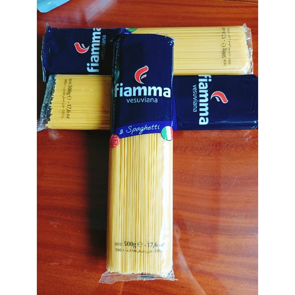 Date mới Mì Ý Spaghetti Số 3 Fiamma 500g
