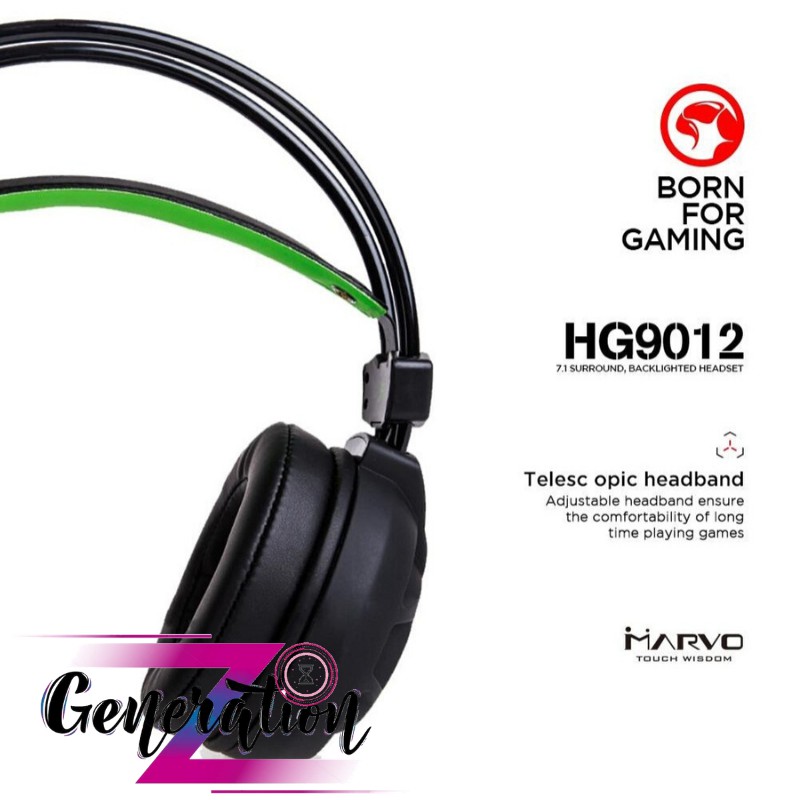 TAI NGHE CHỤP TAI MARVO HG9012 - HEADPHONE MARVO HG9012