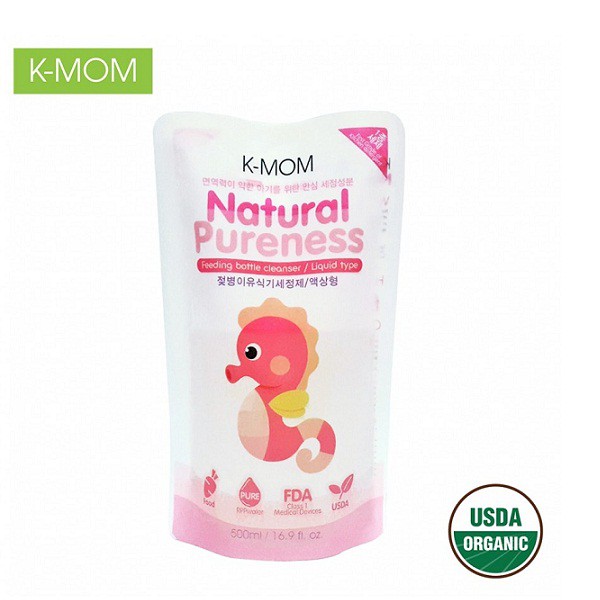 Nước Rửa Bình Kmom Hàn Quốc 500ml