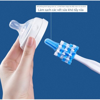 SET CỌ BÌNH SỮA SILICON 2 CHI TIẾT CHO BÉ