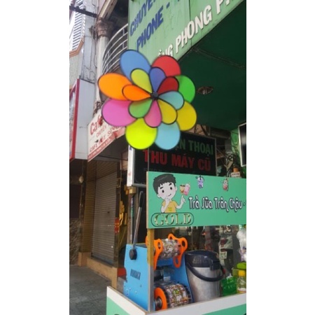 Chóng chóng xoay gió 2 tầng , chong chóng lớn