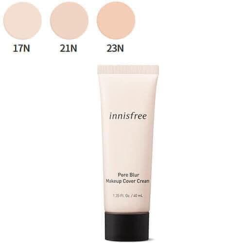 [auth] Kem Nền Innisfree Pore Blur Makeup Cover Cream SPF50 21N 40ml