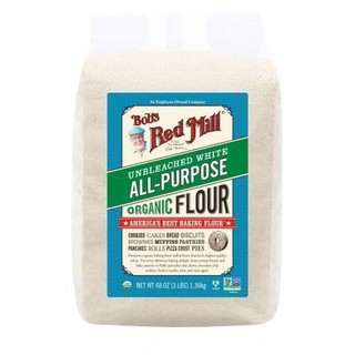 Bột Mì Đa Dụng Hữu Cơ Organic Unbleached All Purpose Flour Bob's Red Mill 1.36kg
