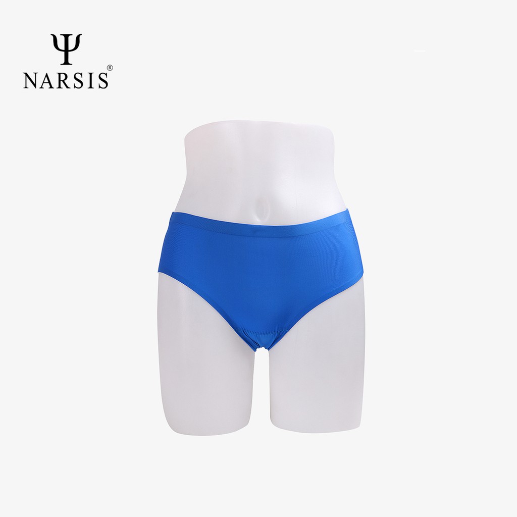 Quần lót nữ NARSIS K7096 thun lạnh màu xanh