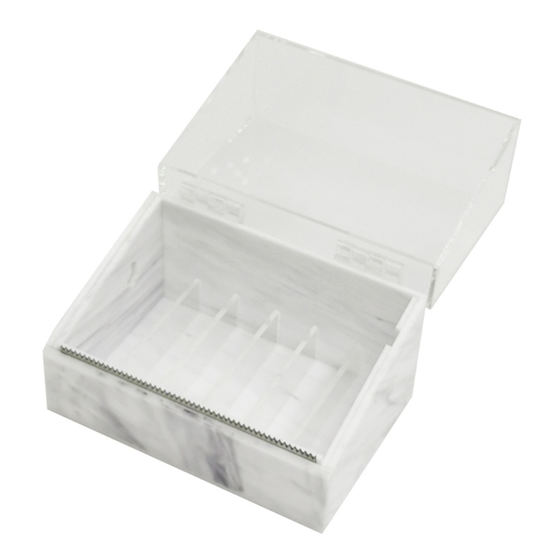 6 Cuộn Băng Keo Dán Mi Bằng Acrylic Nhiều Ngăn Chống Bụi