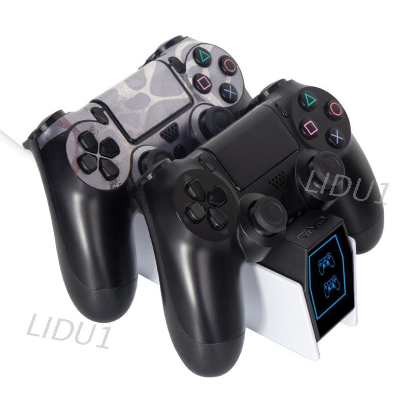 Đế Sạc Có Đèn Led Cho Tay Cầm Chơi Game Ps4 Slim / Pro Mới