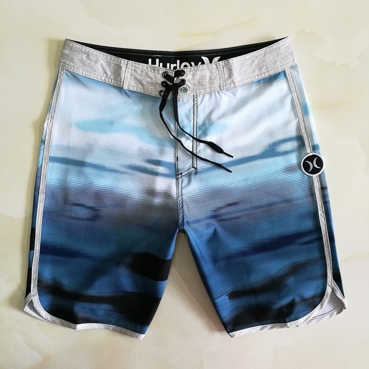 Quần short đi biển lướt sóng Hurley A10010 ống rộng cỡ lớn thoải mái thịnh hành cho nam
