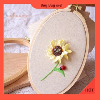 Khung thêu DIY bằng gỗ cây sồi với 2 kích thước tiện dụng