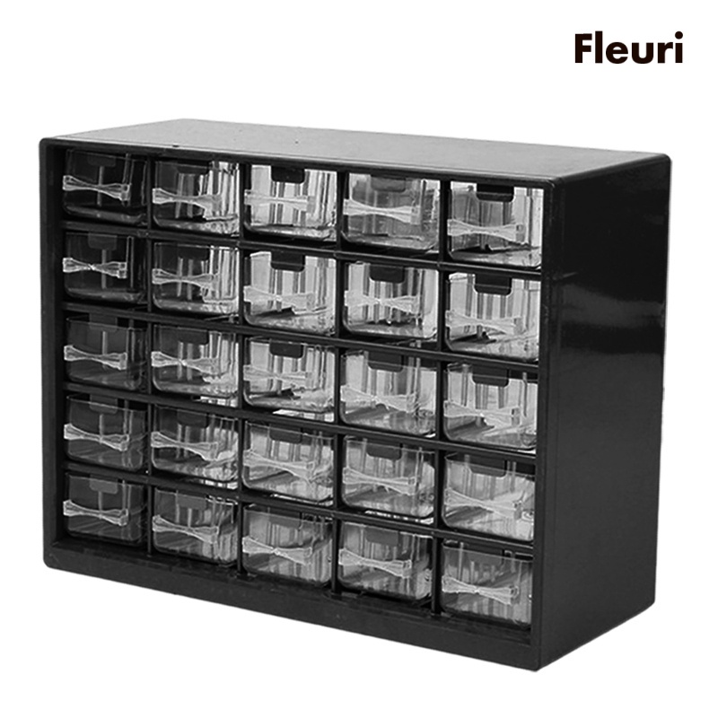 Hộp Đựng Ốc Vít 25 Ngăn Kéo Tủ Tiện Dụng Cho Gia Đình