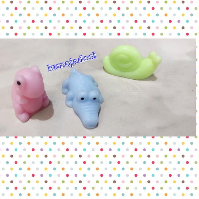 Set 10 móc khóa mochi moni nhiều kích cỡ cho điện thoại di động