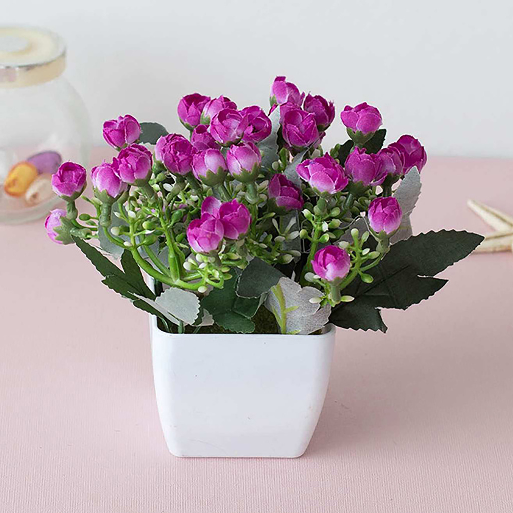 Cây cảnh giả trang trí bàn làm việc