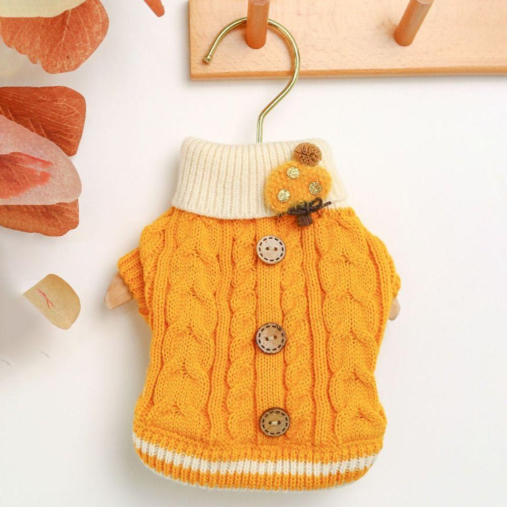 Áo Thu Đông Mềm Mại Giữ Ấm Không Tay Có Thể Xóa Được Cho Thú Cưng