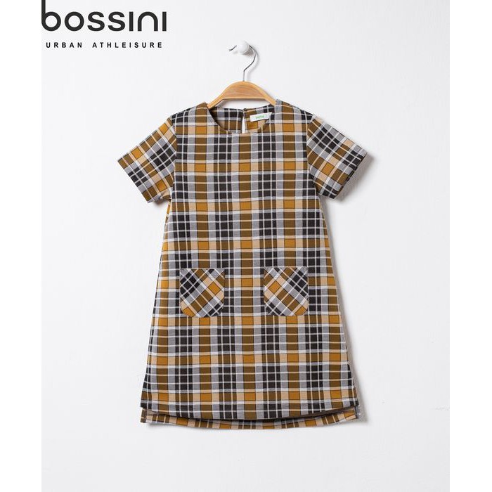 [Mã LT50 giảm 50k đơn 250k] Đầm sọc caro thời trang bé gái Bossini 543621060