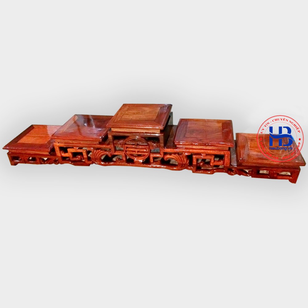 Đế ngũ sơn gỗ hương