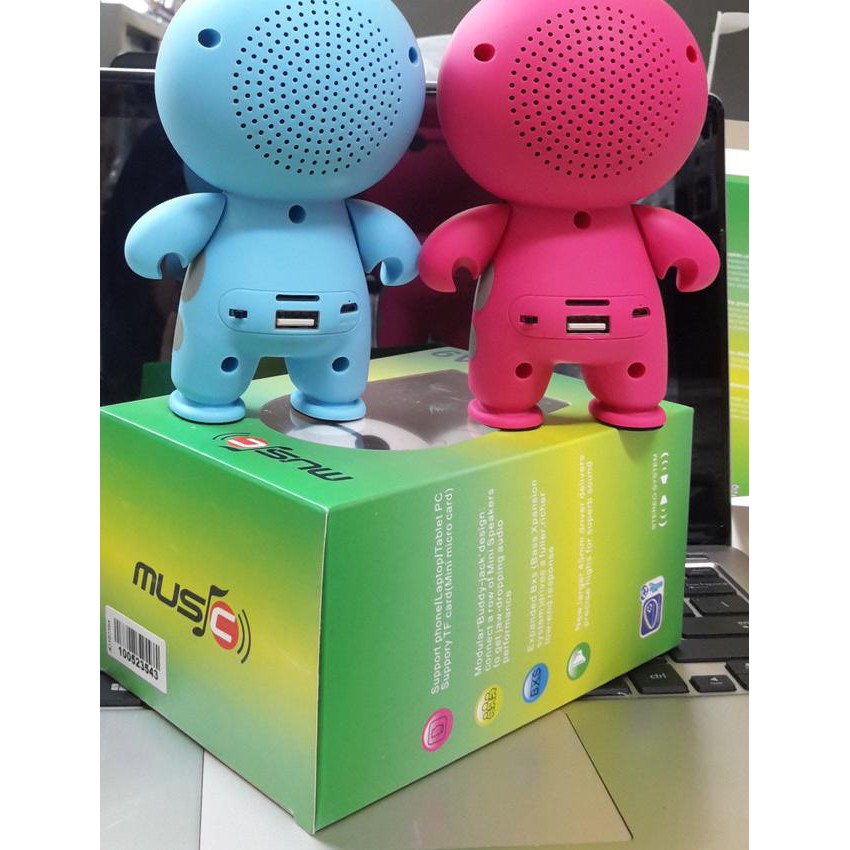 Loa Bluetooth Không Dây Hình Búp Bê Baymax A9