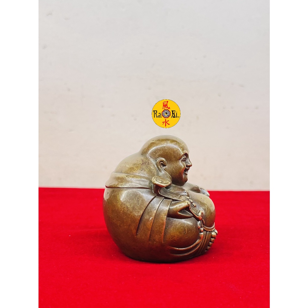 Di Lặc tròn 5,5cm - Tượng Đồng Phong Thủy