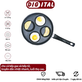EP36 Chảo rán cho nhà đặc biệt cho trứng chiên mà không dính vào 4 khay