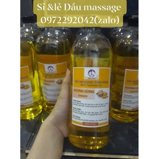 DẦU MASSAGE BODY GỪNG