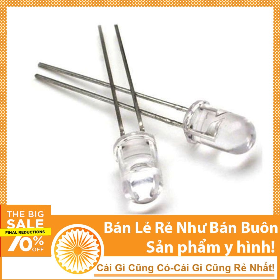 Led Hồng Ngoại 5mm (Phát-Thu)