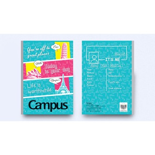 Vở kẻ ngang có lề Campus - GREAT (Khổ B5, 200 trang) (Hộp 20 cuốn)