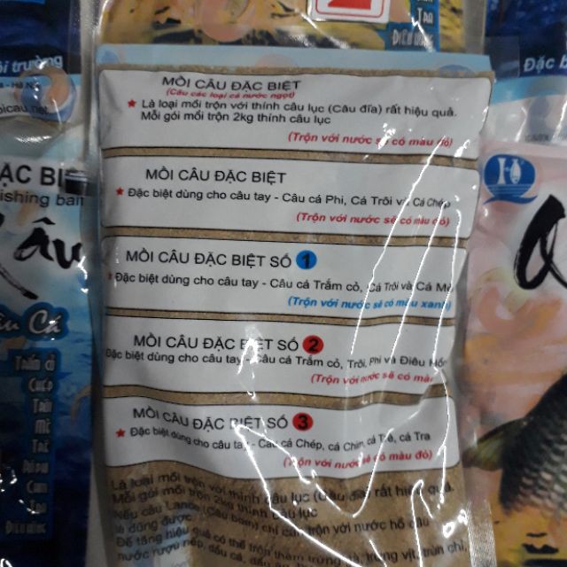 Mồi câu các loại cá Siêu rẻ, siêu đẹp, siêu chất lượng