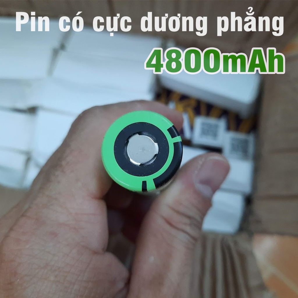 Pin sạc panasonic 21700 3.7v dung lượng 4800mah pin có 2 đầu phẳng NCR21700T