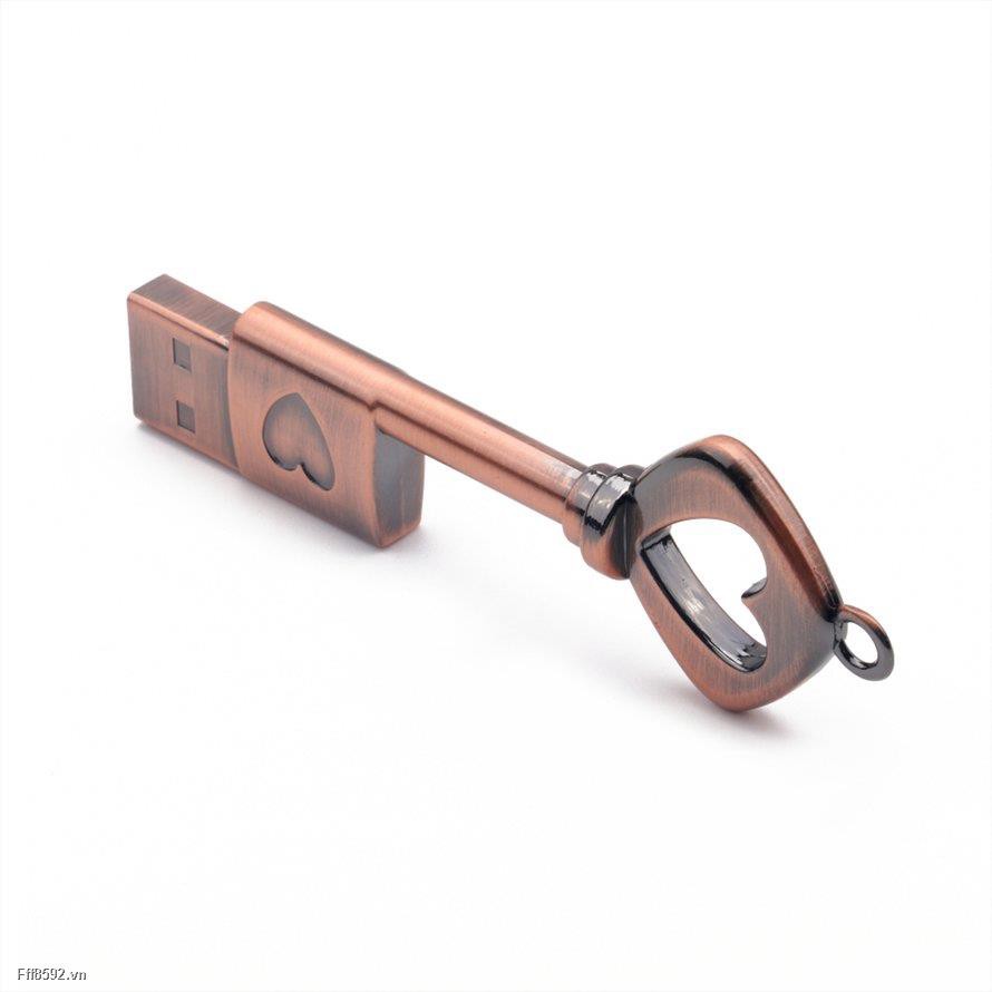 Usb Mini Hình Chìa Khóa Bằng Đồng Sáng Tạo | BigBuy360 - bigbuy360.vn