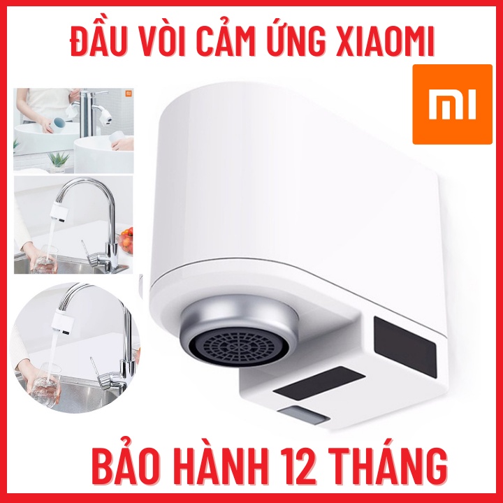 Vòi Nước Thông Minh Cảm Ứng Tự Động Xiaomi Zajia-Hàng Nội Địa-Xả Nước Tự Động-Thông Minh-Bảo Hành 12 Tháng