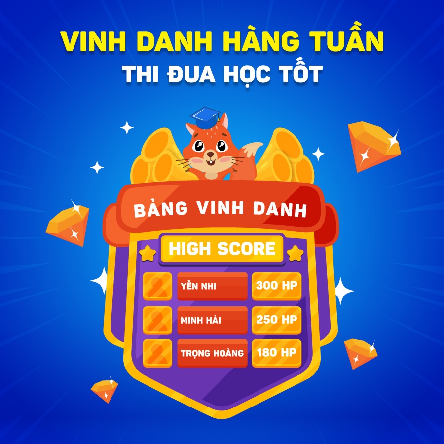 Toàn quốc [E-voucher] Khóa học tiếng Anh English Cambridge (1 tháng)  - App HOC247 Kids