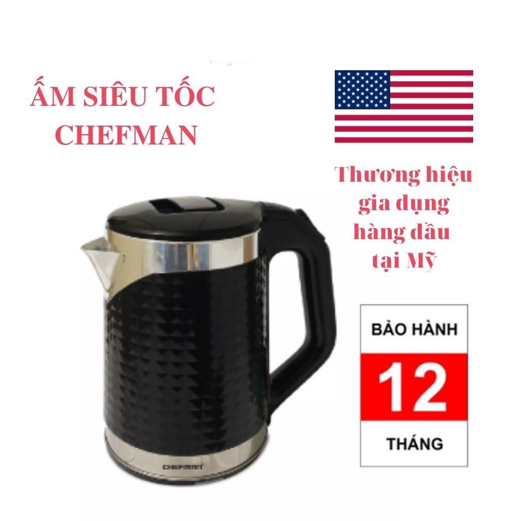 Ấm đun nước siêu tốc CHEFMAN, Bình đun siêu tốc CHEFMAN CM-720