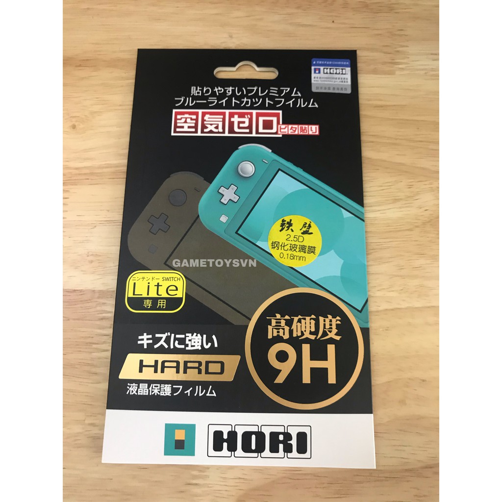 Kính Cường Lực Hori Cao Cấp 2.5D Cho Máy Nintendo Switch Lite