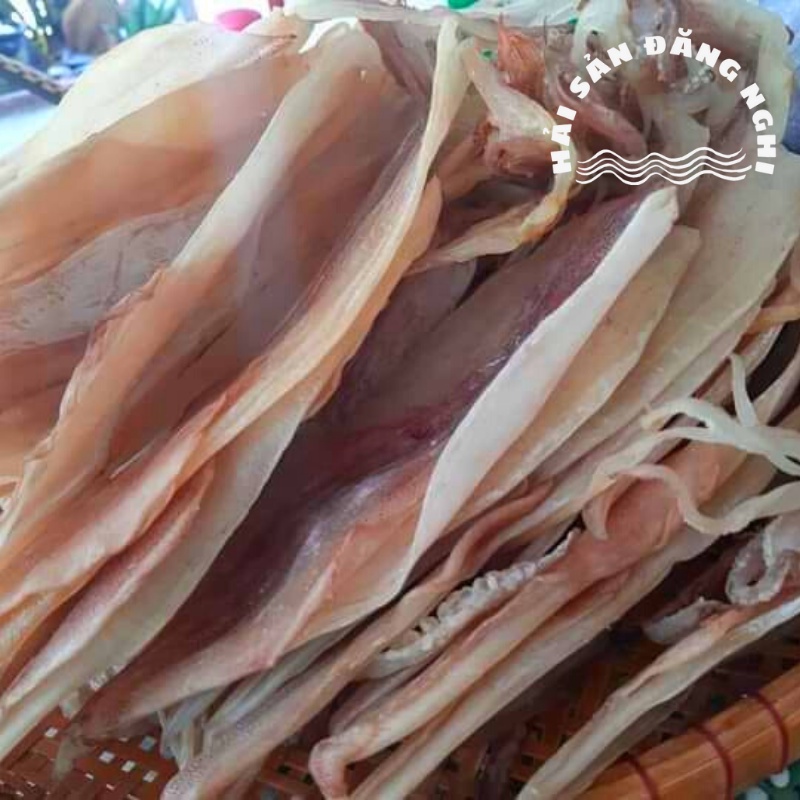 Mực Khô To Câu Tay Từng Con Size 18-20 Con/Kg Dày Cơm Ngọt Ngon Không Cán Ép - 500gr | BigBuy360 - bigbuy360.vn