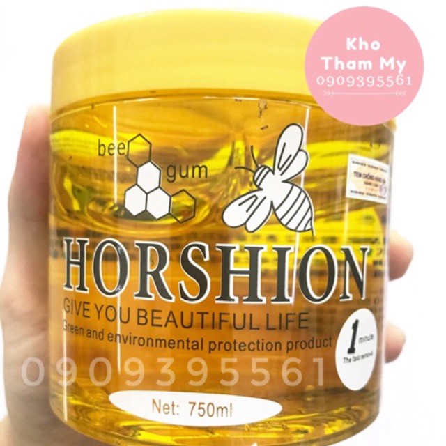 Sáp wax lạnh mật ong Hoshion (Hàng chính hãng có tem chống giả)