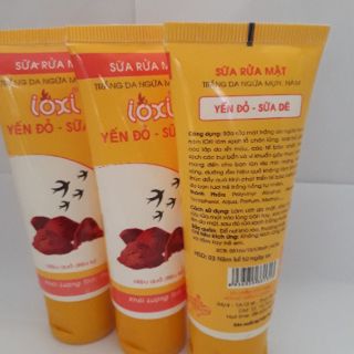 Sửa rửa mặt trắng da ngừa mụn IOXI