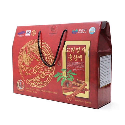 Nước Hồng Sâm Linh Chi JEONGWON (30Gói x70ml)