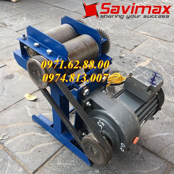 Máy thái bì lợn, da heo chạy điện Savimax bảo hành 12 tháng