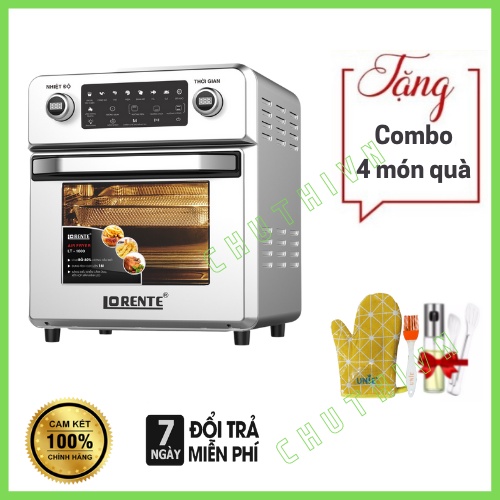 (Mã CHUT002 giảm 8%) Nồi chiên không dầu Lorente LT-1600 - Hàng chính hãng