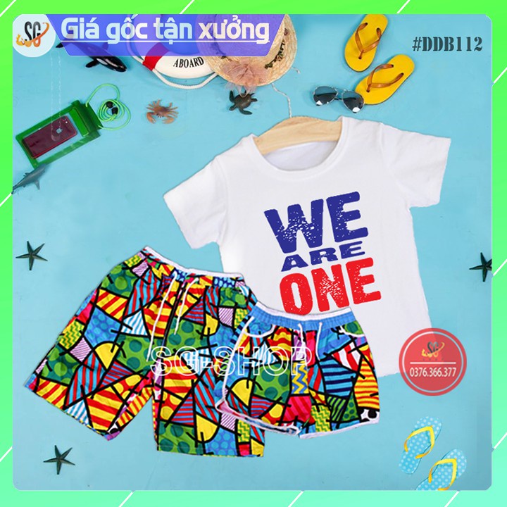 Đồ Đi Tắm Biển Cao Cấp - Áo & Quần Đủ Size Nam Nữ (DDB112) Áo thun giá sỉ