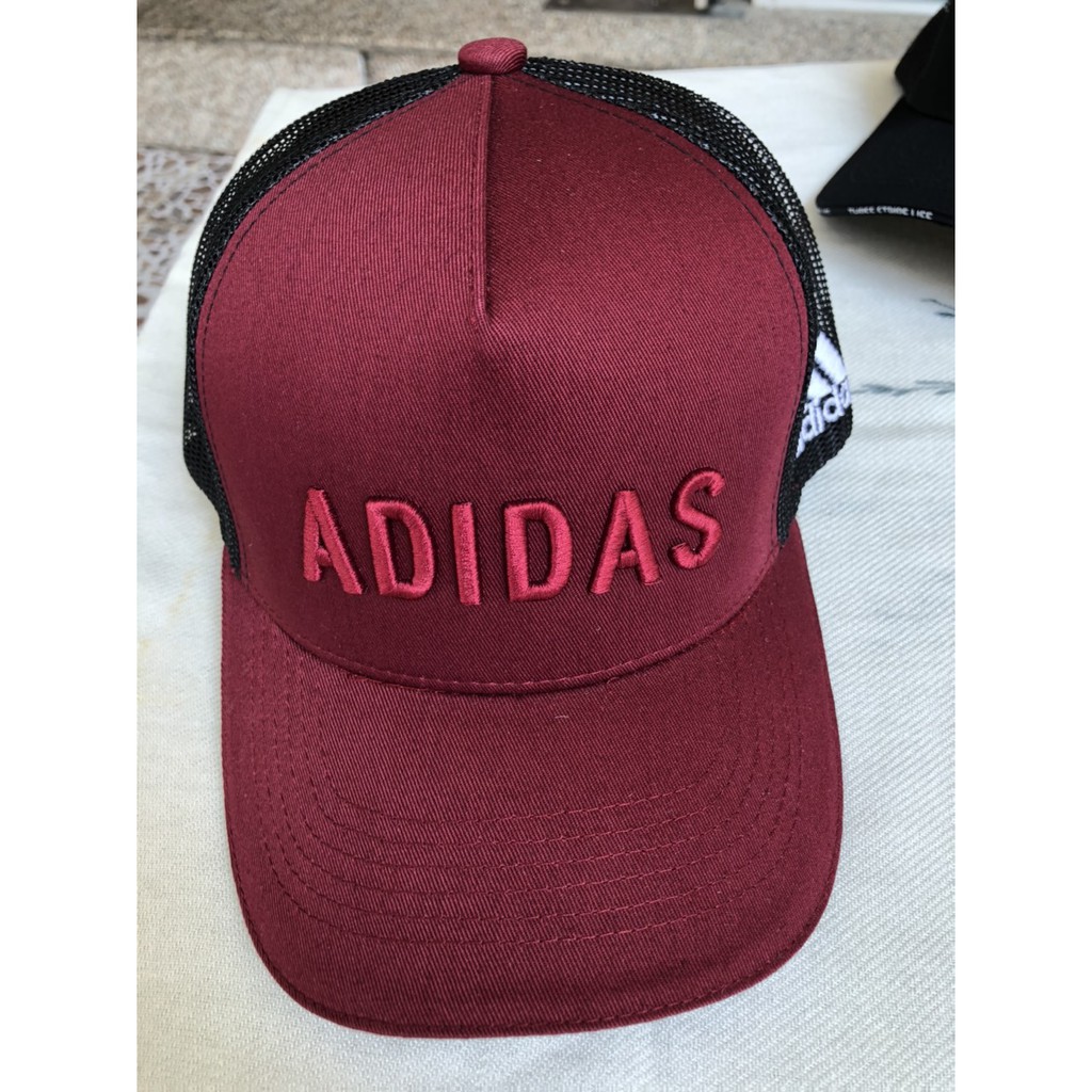 Nón kết mũ lưỡi trai ADIDAS chính hãng nam nữ, màu trắng đen đỏ, hàng chất lượng ảnh thật 100%