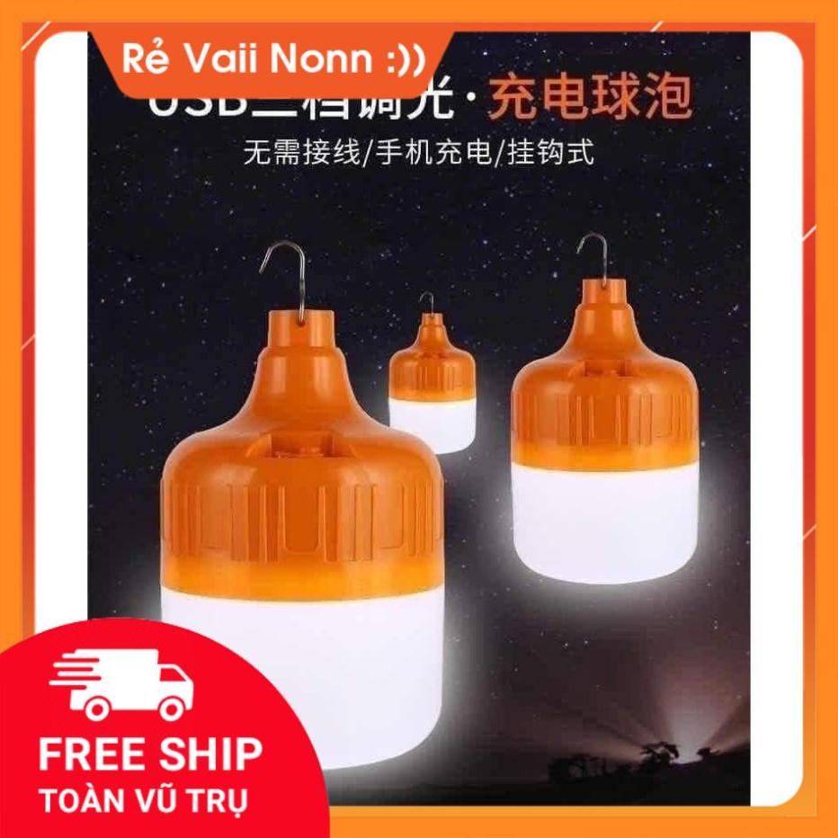 Bóng đèn tích điện 100w dùng được từ 6h đến 8h hàng nhập khẩu, bóng tích điện thông minh GDMN