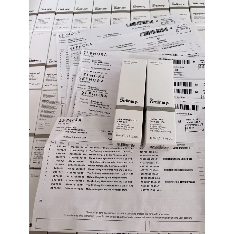 Tinh chất THE ORDINARY NIACINAMIDE 10% + ZINC 1% 30ml