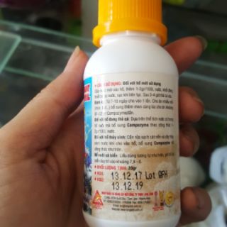 Men Vi sinh compozyme xử lý nước cho hồ cá