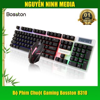 Combo Chuột + Bàn Phím BOSSTON 8310 Có Đèn LED Chuyên Game