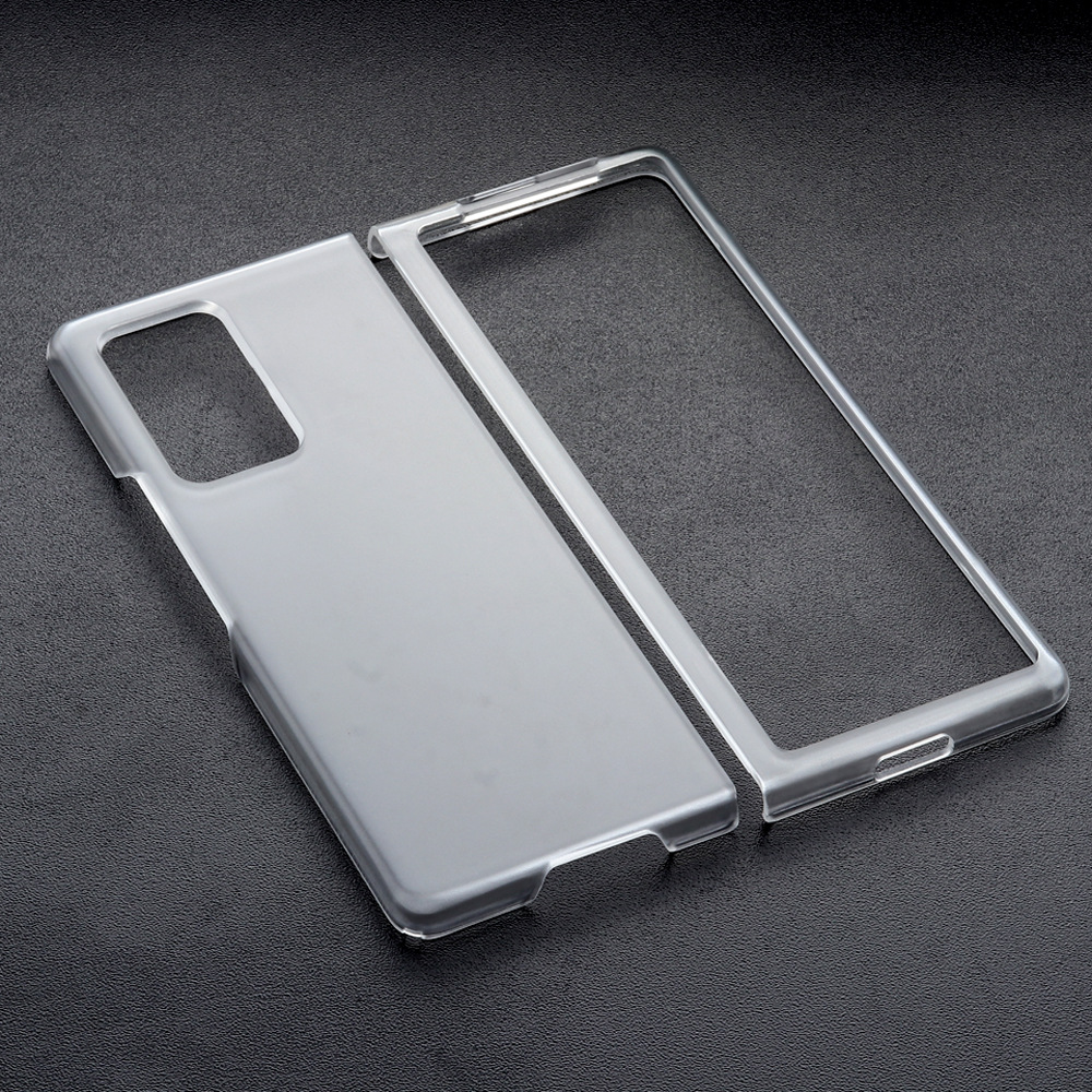 Ốp Lưng Nhám Trong Suốt Cho Samsung Galaxy Z Fold 2 5g
