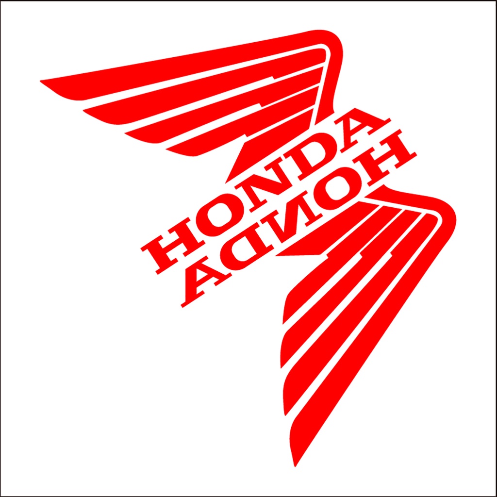 Decal DáN PhảN Quang HìNh CáNh Thiên ThầN Cho Xe MáY Honda